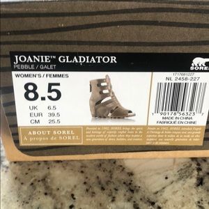 Brand new never worn Sorel Gladiator Sandals